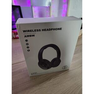 AMBW Wireless‎ Stereo Headset Noise Cancelling ANC Bluetooth Headphones